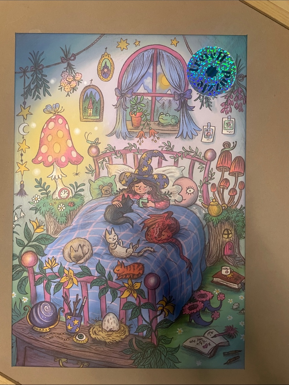 Trevell 500 piece puzzle Sunday Witch